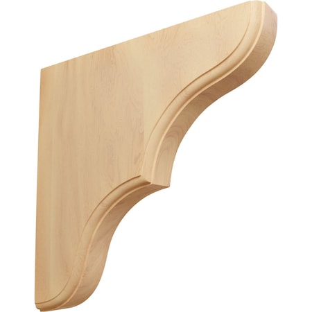 1 3/4W X 10D X 10H Stratford Wood Bracket, Red Oak